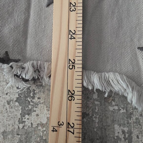 Heyson Distressed Boho Woman's Oversized Button Up Shacket NWT Size Large - Picture 6 of 8